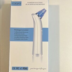 White and Blue Ergonomic Bath & Body Tool